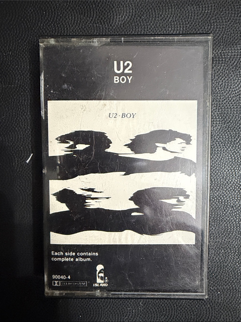 Vintage cassette tape - U2 Boy 1980 Debut